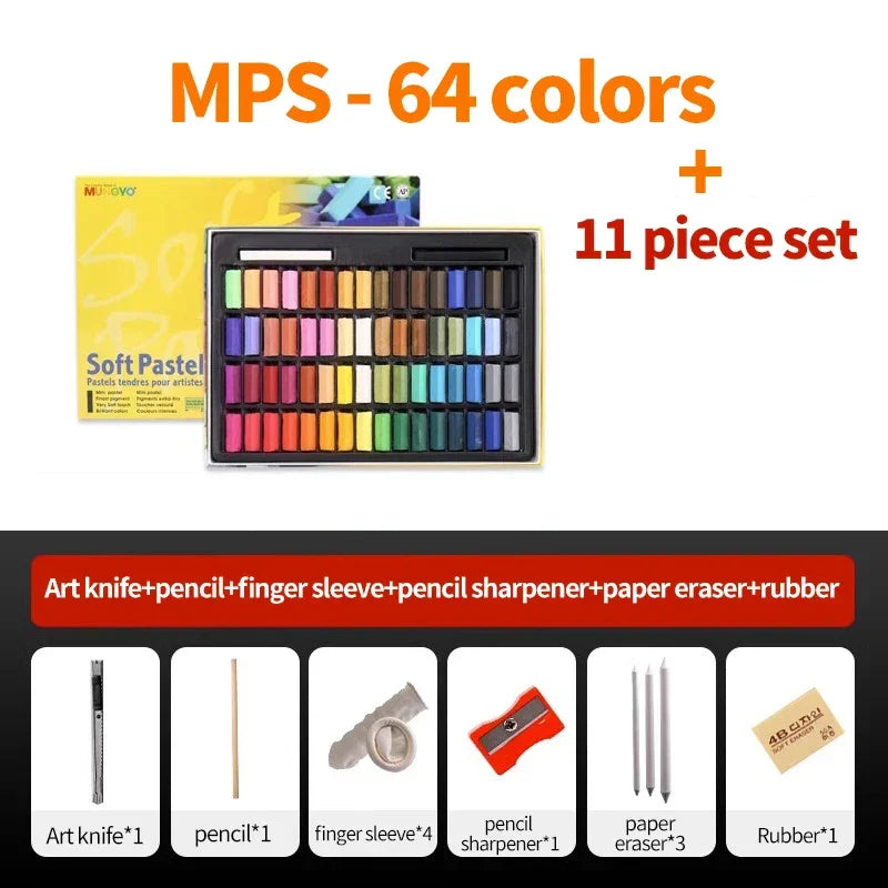 Buy The Best By Artsulli - Art is Long Life Short - MUNGYO Soft Pastels/Chalks/Sticks/Crayons for Artist Graffiti Drawing Coloring