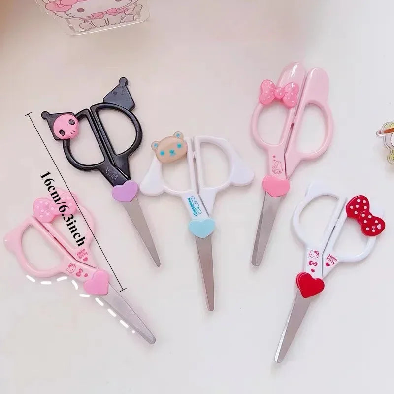 Buy The Best By Artsulli - Art is Long Life Short - New Kawaii Sanrio Kuromi Cinnamoroll Hand Made Scissors Cute Melody Kid Stationery