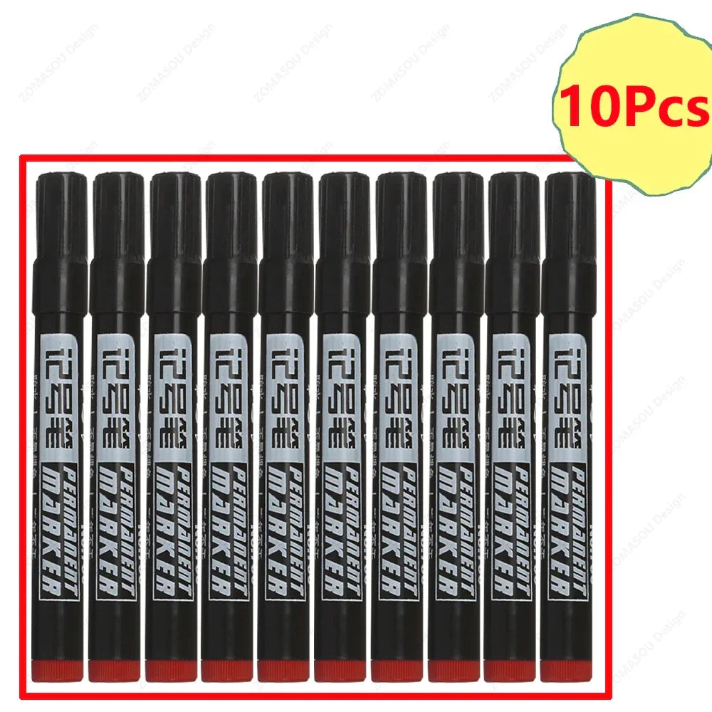 Buy The Best By Artsulli - Art is Long Life Short - Oil-based Marker Pen Waterproof Quick Dry Black Blue Red Ink Permanent for Metal Glass