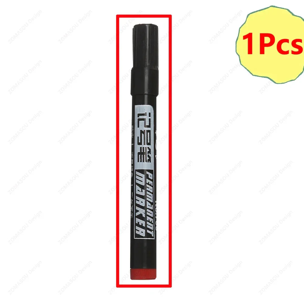 Buy The Best By Artsulli - Art is Long Life Short - Oil-based Marker Pen Waterproof Quick Dry Black Blue Red Ink Permanent for Metal Glass