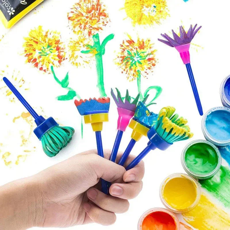 Buy The Best By Artsulli - Art is Long Life Short - Painting Printing Sponge Brush Office Culture Educational Supplies Craft Drawing Tools