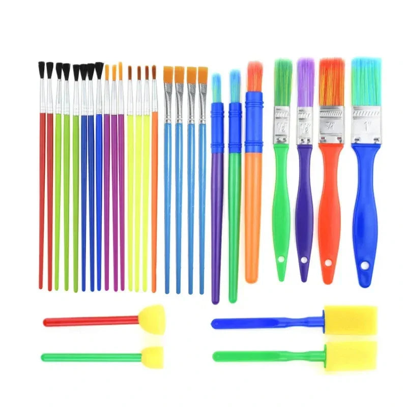 Buy The Best By Artsulli - Art is Long Life Short - Painting Sponge Brush Set EVA Stamp Children Drawing Toys Supplies Graffiti Roller