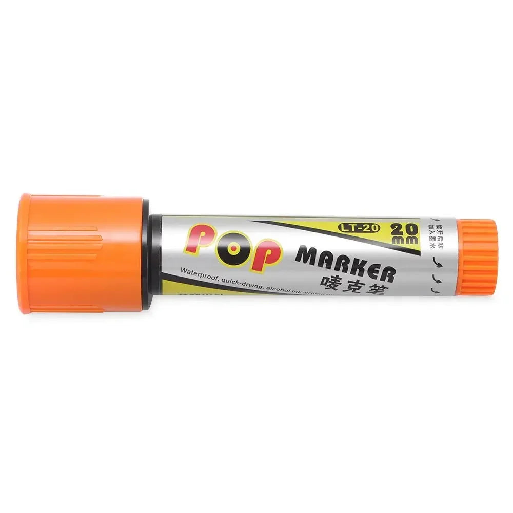 Buy The Best By Artsulli - Art is Long Life Short - POP Waterproof Paint Permanent Refillable Marker Pen 20mm Sketching Graffiti Markers