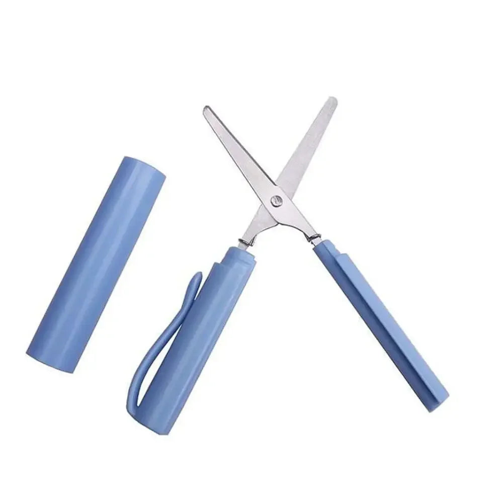 Buy The Best By Artsulli - Art is Long Life Short - Portable Multifunction DIY School Office Supplies Paper-Cutting Tool Folding Scissors