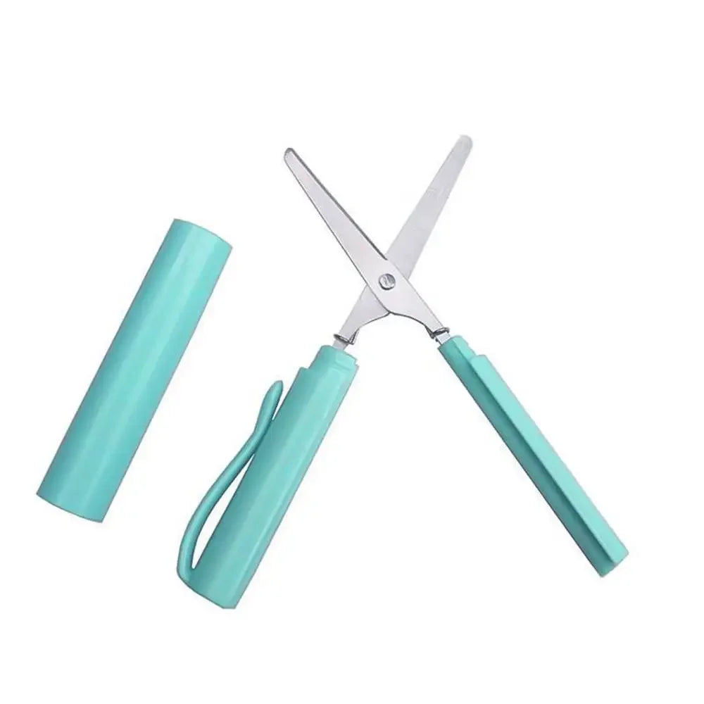 Buy The Best By Artsulli - Art is Long Life Short - Portable Multifunction DIY School Office Supplies Paper-Cutting Tool Folding Scissors