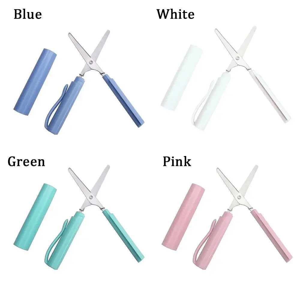 Buy The Best By Artsulli - Art is Long Life Short - Portable Multifunction DIY School Office Supplies Paper-Cutting Tool Folding Scissors