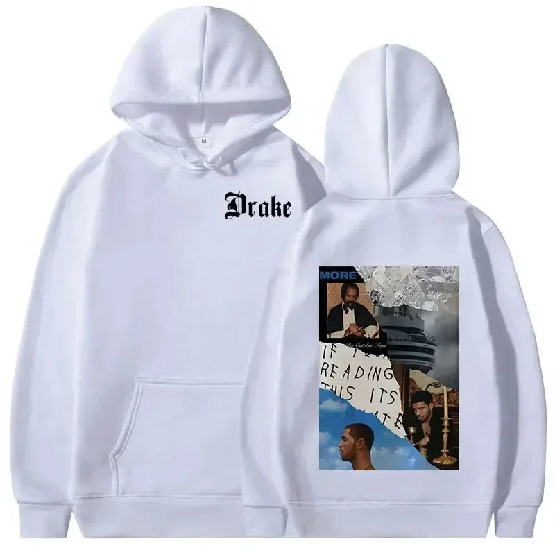 Buy The Best By Artsulli - Art is Long Life Short - Pullovers Rapper Drake Music Album Cover Graphic Men’s Fashion Hip Hop Vintage Hoodies