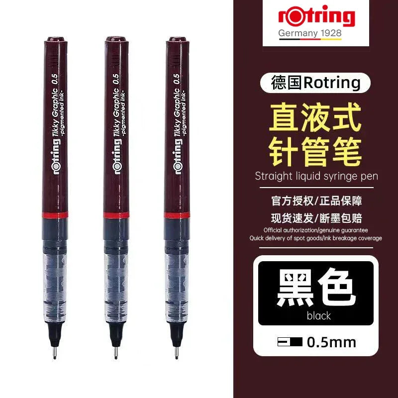 Buy The Best By Artsulli - Art is Long Life Short - Rotring Tikky Graphic Fineliner Pigma Micron Fine Pens Smooth Ink Drawing Pen Sketch