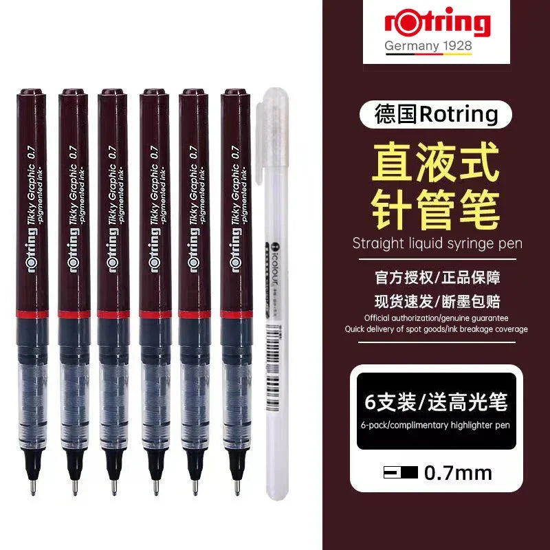 Buy The Best By Artsulli - Art is Long Life Short - Rotring Tikky Graphic Fineliner Pigma Micron Fine Pens Smooth Ink Drawing Pen Sketch