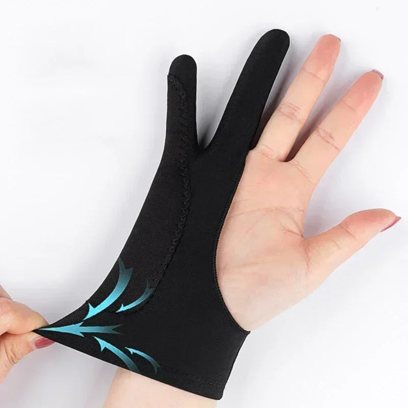 Buy The Best By Artsulli - Art is Long Life Short - S/M/L Two-Finger Drawing Gloves Anti-touch Anti-fouling for Tablet Digital Board Touch