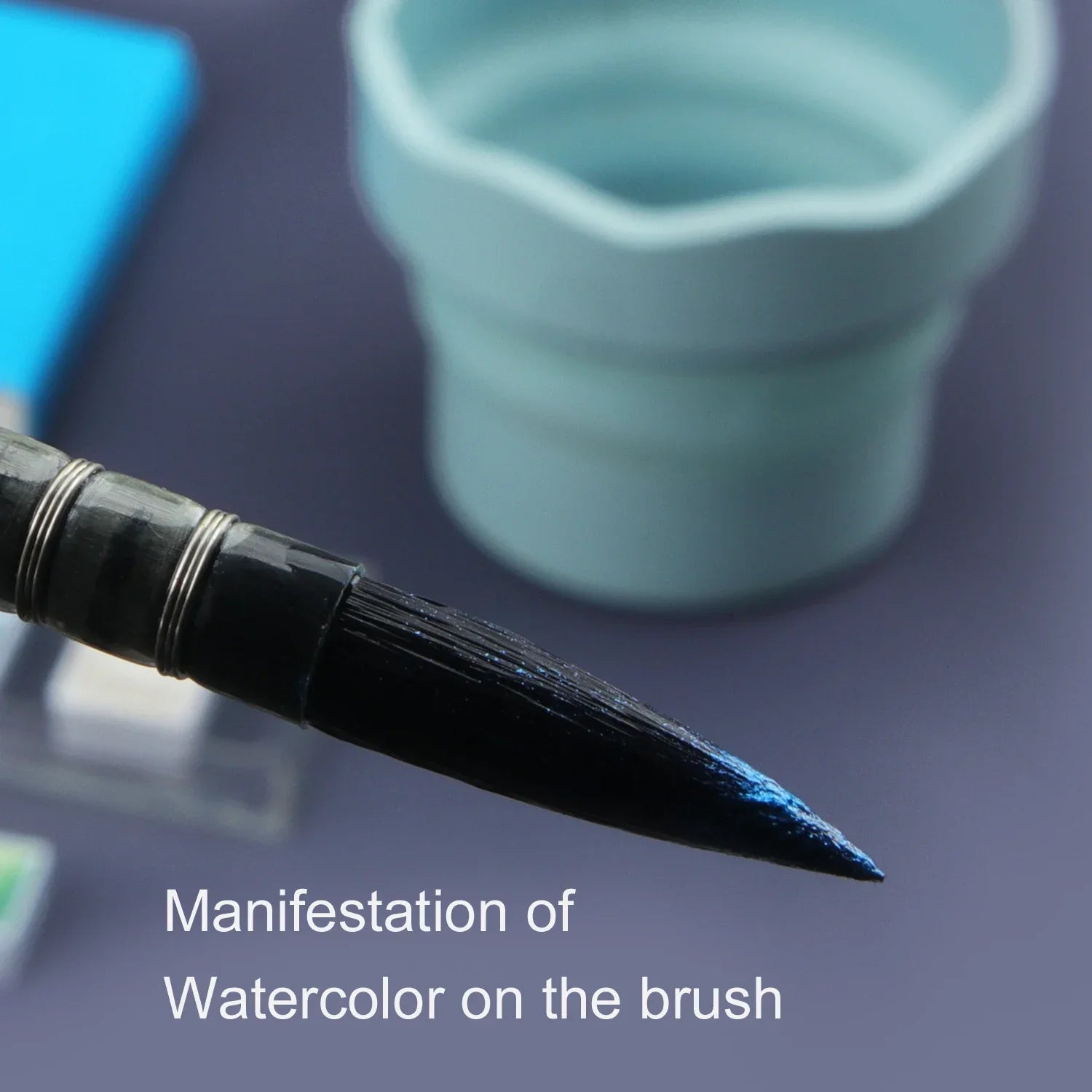 Buy The Best By Artsulli - Art is Long Life Short - Seamiart 6/12 Watercolor Paint Set Metallic Glitter For Artists School Stationery