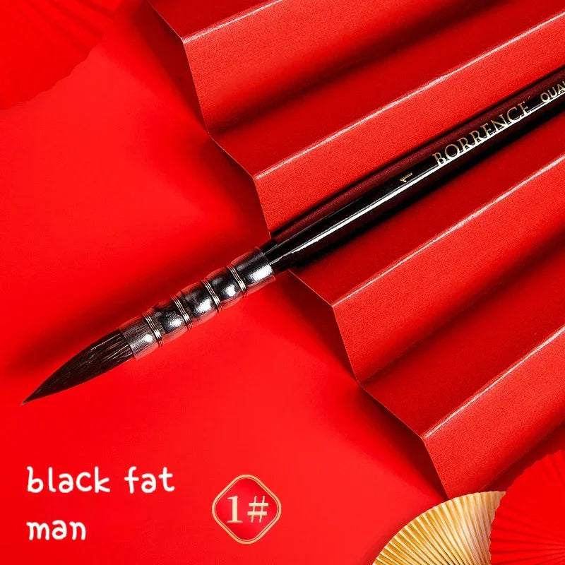 Buy The Best By Artsulli - Art is Long Life Short - Squirrel Hair Round Head Pointed Mop Brush Watercolor Paint Brushes Gouache Pen Hook