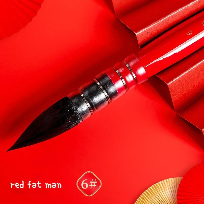 Buy The Best By Artsulli - Art is Long Life Short - Squirrel Hair Round Head Pointed Mop Brush Watercolor Paint Brushes Gouache Pen Hook