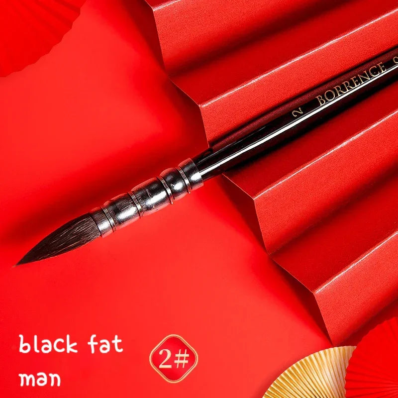 Buy The Best By Artsulli - Art is Long Life Short - Squirrel Hair Round Head Pointed Mop Brush Watercolor Paint Brushes Gouache Pen Hook