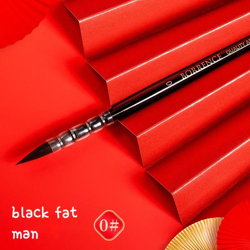 Buy The Best By Artsulli - Art is Long Life Short - Squirrel Hair Round Head Pointed Mop Brush Watercolor Paint Brushes Gouache Pen Hook