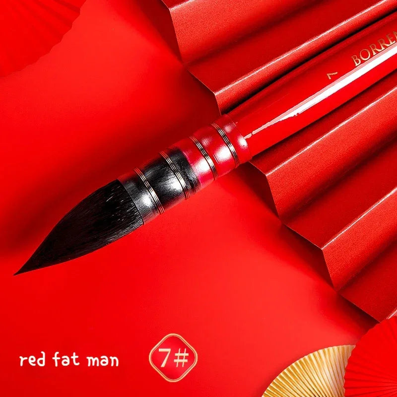 Buy The Best By Artsulli - Art is Long Life Short - Squirrel Hair Round Head Pointed Mop Brush Watercolor Paint Brushes Gouache Pen Hook