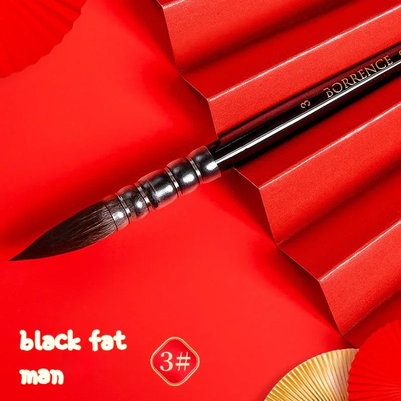 Buy The Best By Artsulli - Art is Long Life Short - Squirrel Hair Round Head Pointed Mop Brush Watercolor Paint Brushes Gouache Pen Hook