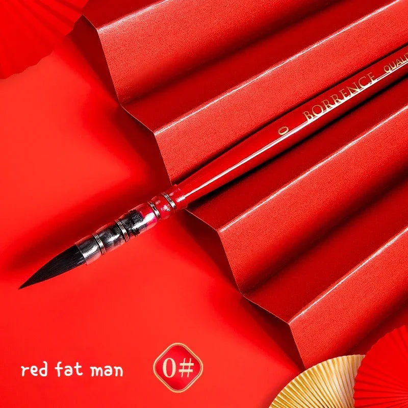 Buy The Best By Artsulli - Art is Long Life Short - Squirrel Hair Round Head Pointed Mop Brush Watercolor Paint Brushes Gouache Pen Hook