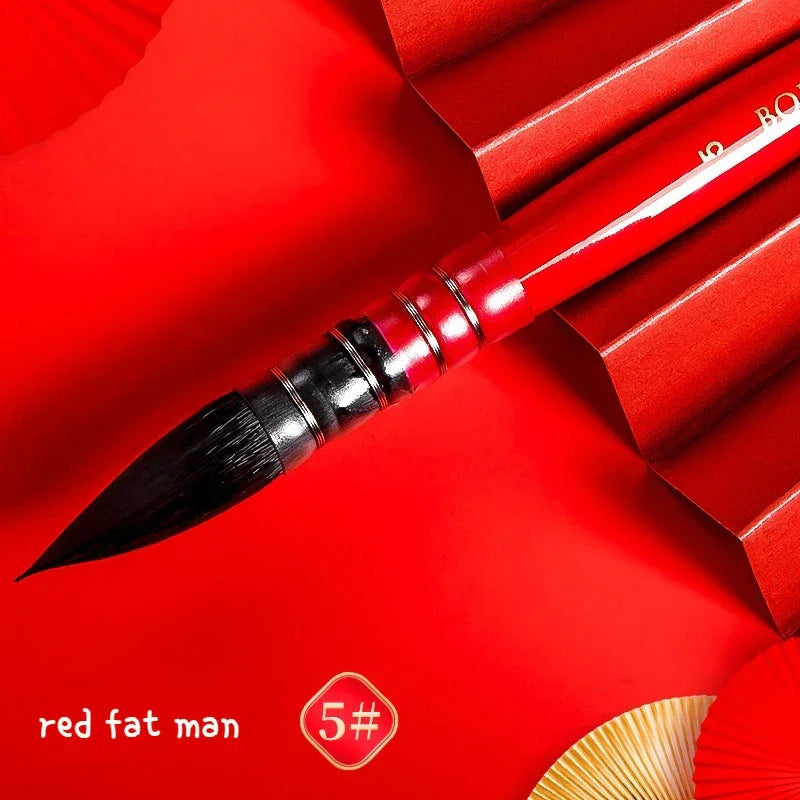 Buy The Best By Artsulli - Art is Long Life Short - Squirrel Hair Round Head Pointed Mop Brush Watercolor Paint Brushes Gouache Pen Hook