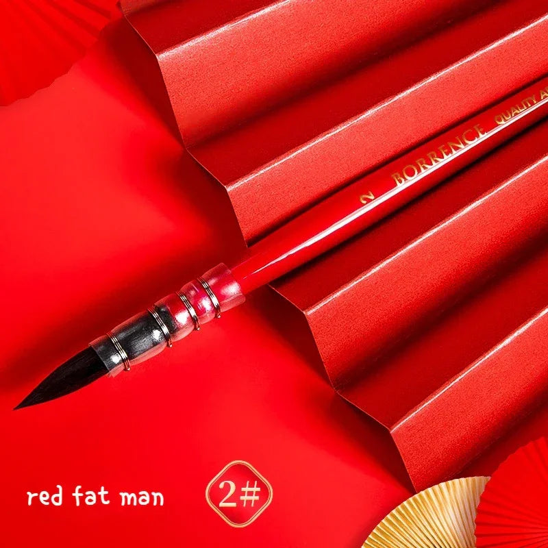 Buy The Best By Artsulli - Art is Long Life Short - Squirrel Hair Round Head Pointed Mop Brush Watercolor Paint Brushes Gouache Pen Hook