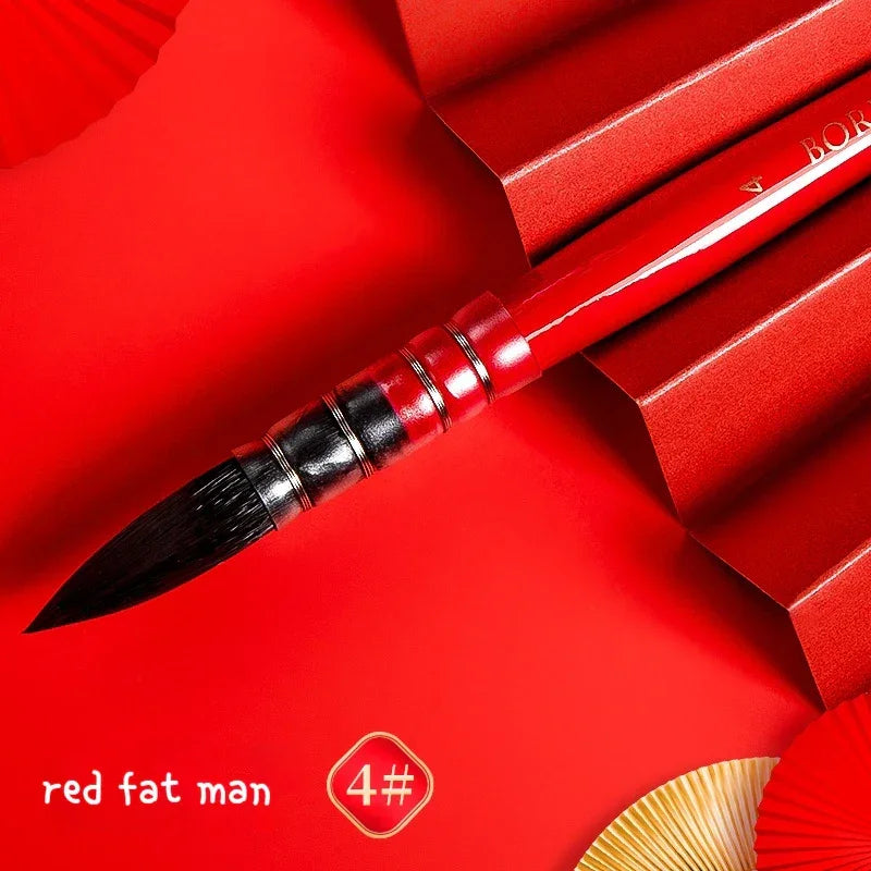 Buy The Best By Artsulli - Art is Long Life Short - Squirrel Hair Round Head Pointed Mop Brush Watercolor Paint Brushes Gouache Pen Hook