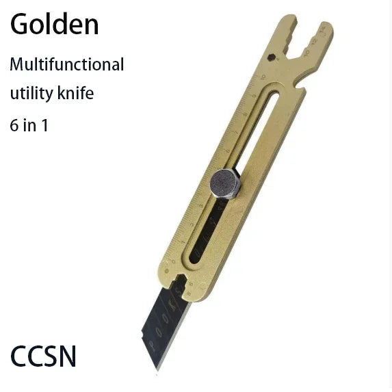 Buy The Best By Artsulli - Art is Long Life Short - Stainless Steel Industrial Utility Knife Replaceable High Carbon Blade Paper Cutter