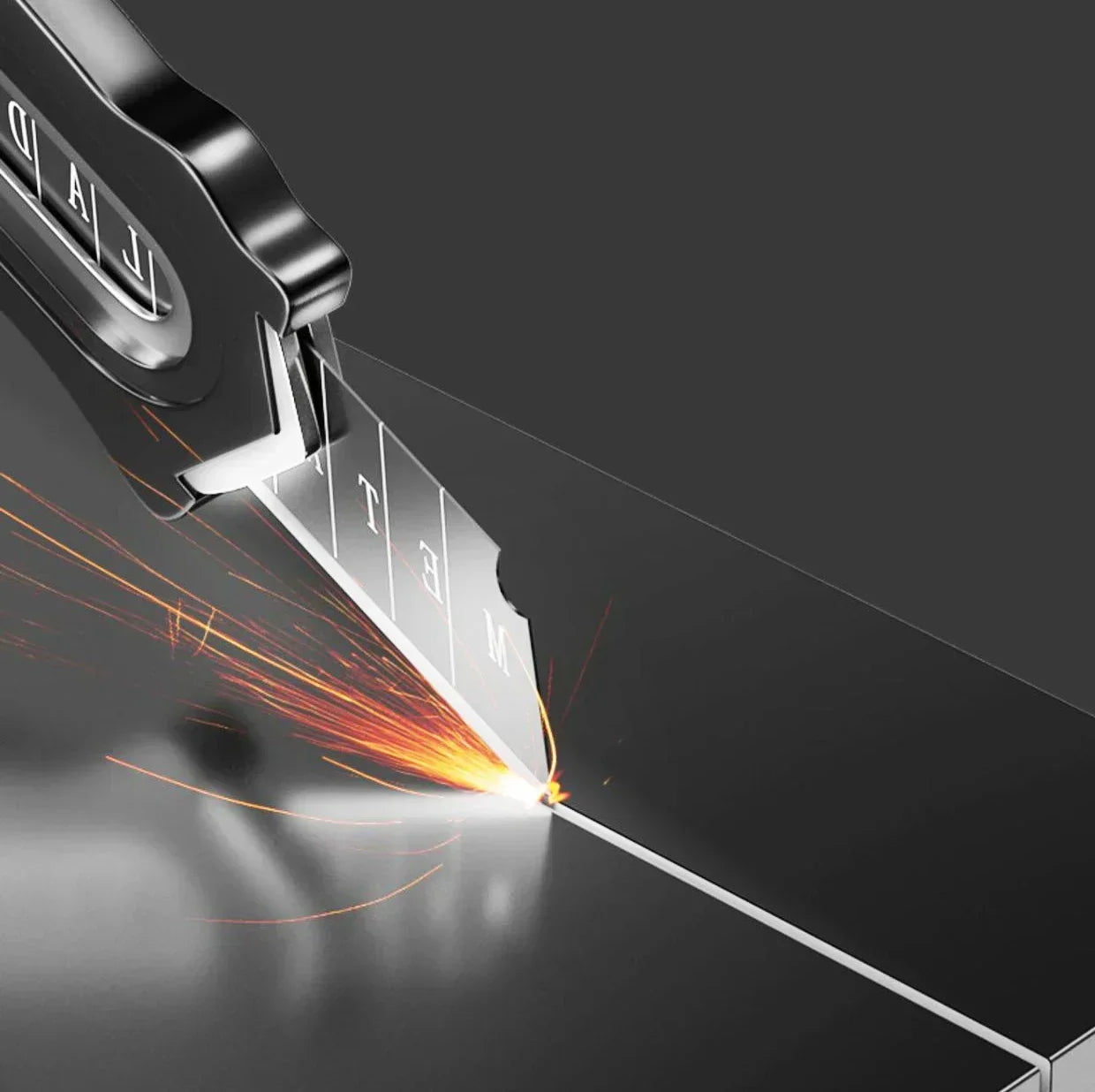 Buy The Best By Artsulli - Art is Long Life Short - Stainless Steel Industrial Utility Knife Replaceable High Carbon Blade Paper Cutter