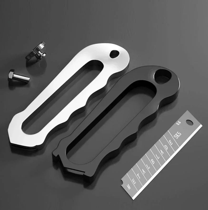 Buy The Best By Artsulli - Art is Long Life Short - Stainless Steel Industrial Utility Knife Replaceable High Carbon Blade Paper Cutter