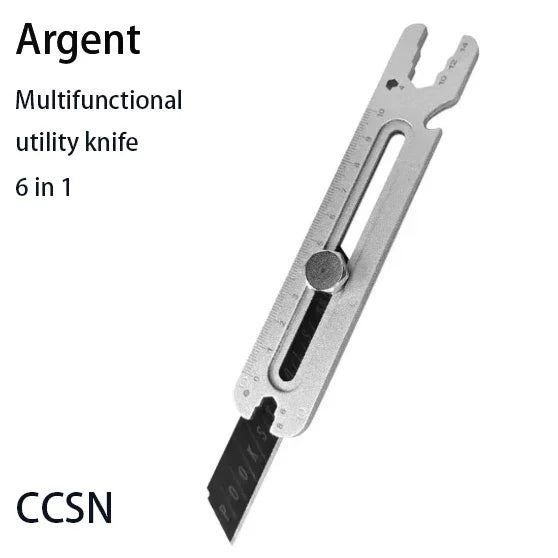 Buy The Best By Artsulli - Art is Long Life Short - Stainless Steel Industrial Utility Knife Replaceable High Carbon Blade Paper Cutter