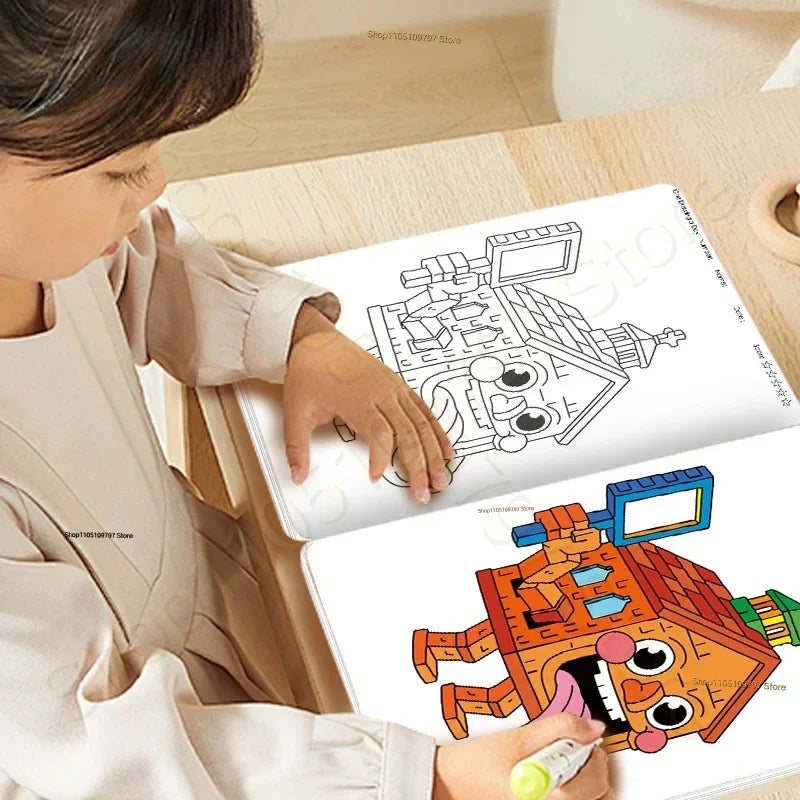 Buy The Best By Artsulli - Art is Long Life Short - Steal A Brainrot Coloring Books Sketchbook School Colors Painting Supplies 67 House 9