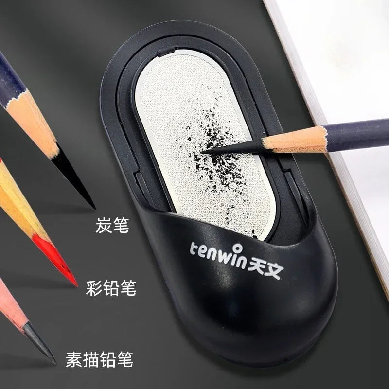 Buy The Best By Artsulli - Art is Long Life Short - Tenwin Student Professional Charcoal Pencil Sharpening Sketch Drawing Board Clip