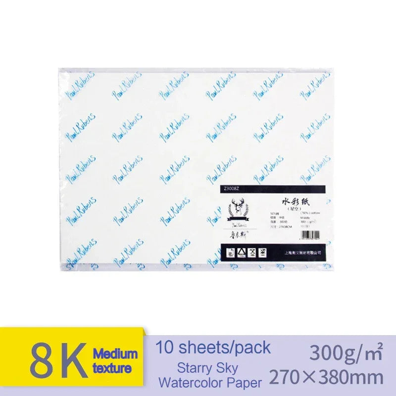 Buy The Best By Artsulli - Art is Long Life Short - Watercolor Pad 300gsm Paper Thickened Cotton Pulp School Supplies Aquarela Students