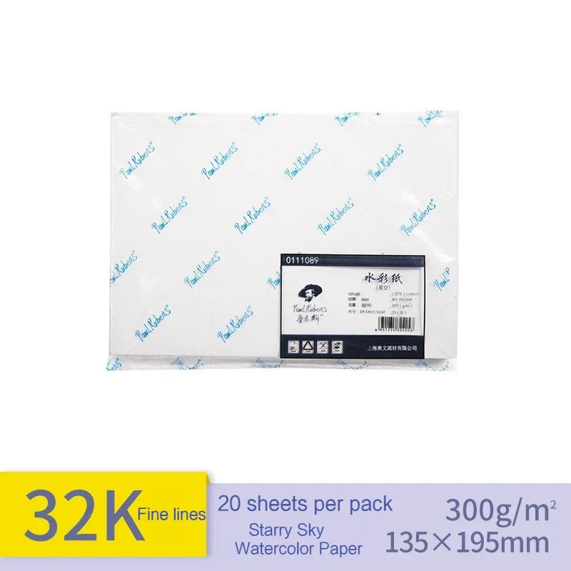 Buy The Best By Artsulli - Art is Long Life Short - Watercolor Pad 300gsm Paper Thickened Cotton Pulp School Supplies Aquarela Students