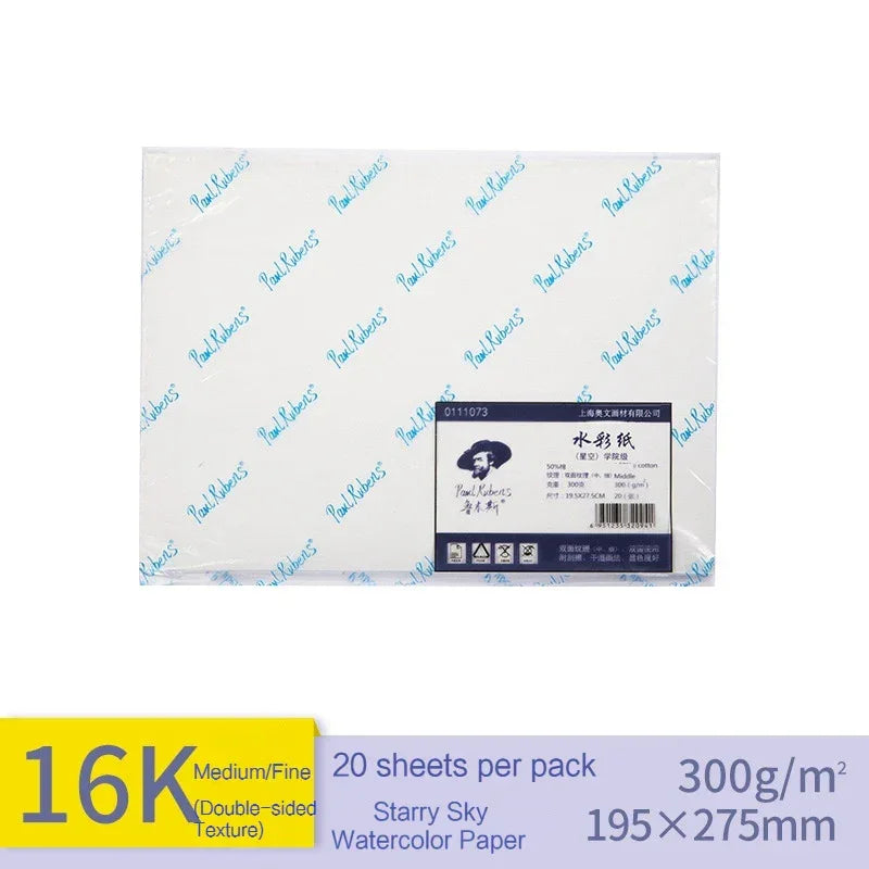 Buy The Best By Artsulli - Art is Long Life Short - Watercolor Pad 300gsm Paper Thickened Cotton Pulp School Supplies Aquarela Students