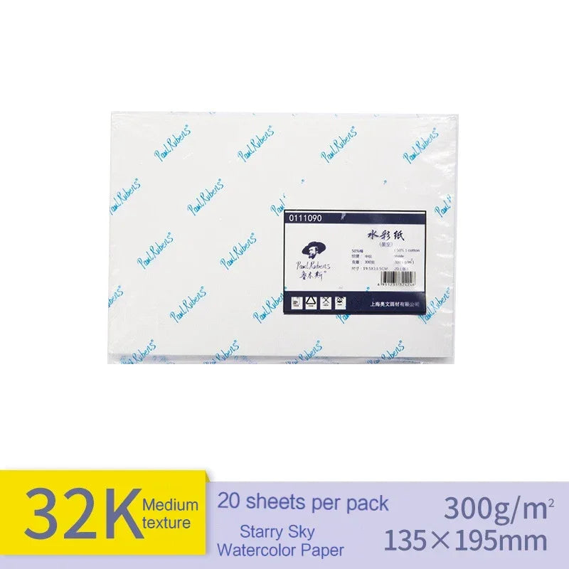 Buy The Best By Artsulli - Art is Long Life Short - Watercolor Pad 300gsm Paper Thickened Cotton Pulp School Supplies Aquarela Students