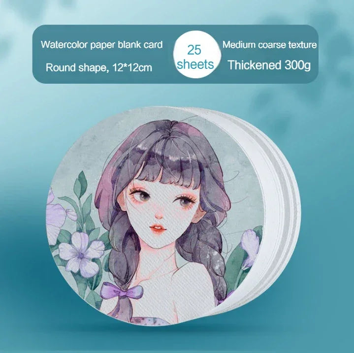 Buy The Best By Artsulli - Art is Long Life Short - Watercolor Pad 300gsm Paper Thickened Cotton Pulp School Supplies Aquarela Students