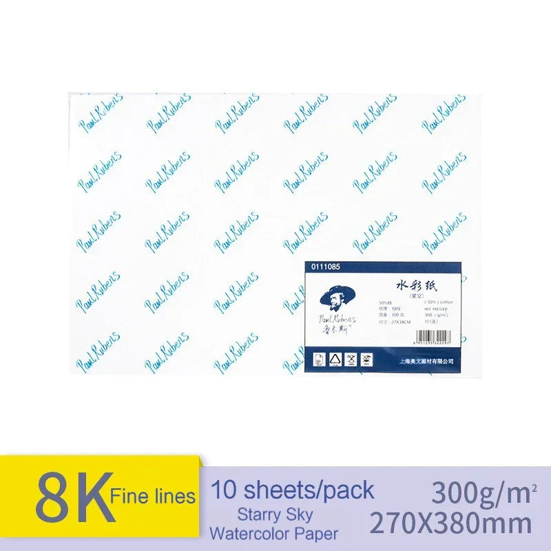 Buy The Best By Artsulli - Art is Long Life Short - Watercolor Pad 300gsm Paper Thickened Cotton Pulp School Supplies Aquarela Students