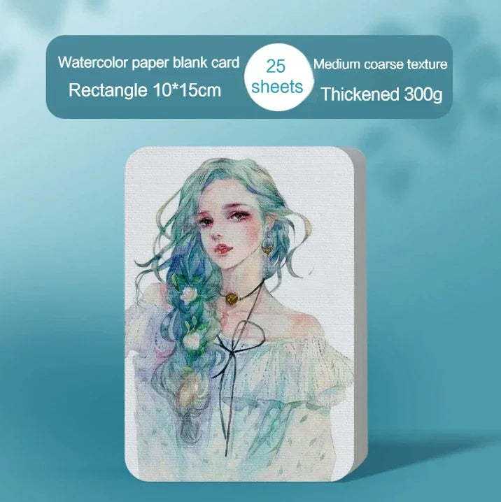 Buy The Best By Artsulli - Art is Long Life Short - Watercolor Pad 300gsm Paper Thickened Cotton Pulp School Supplies Aquarela Students