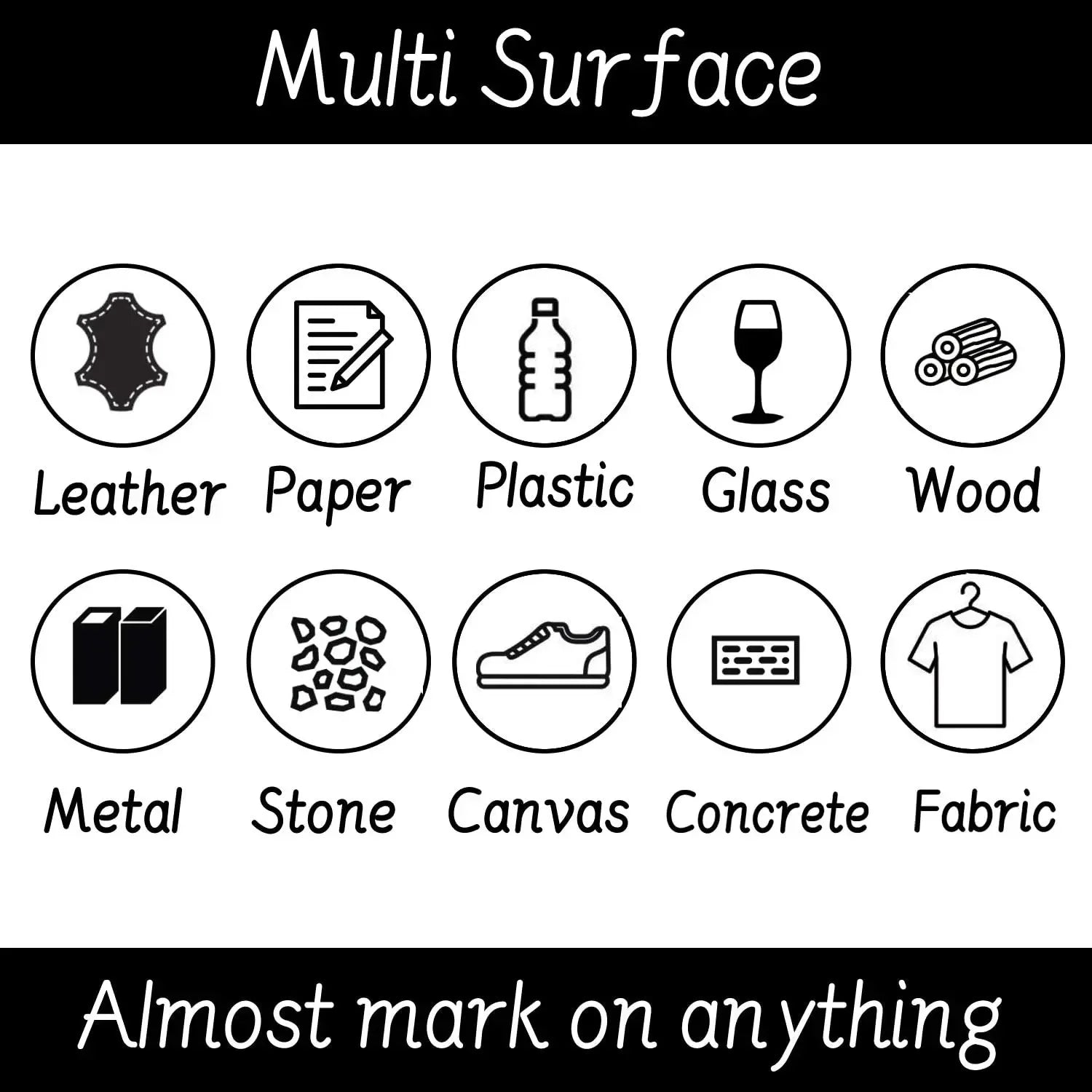 Buy The Best By Artsulli - Art is Long Life Short - White Marker Pens set Oily Waterproof Gel Pen DIY Graffiti Sketching Stationery Writing