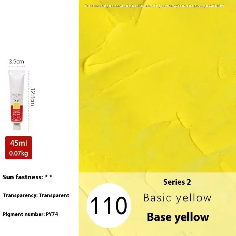 Buy The Best By Artsulli - Art is Long Life Short - Winsor&Newton 45ML Oil Paint,Colorful Professionals Artist Drawing Tools for Canvas