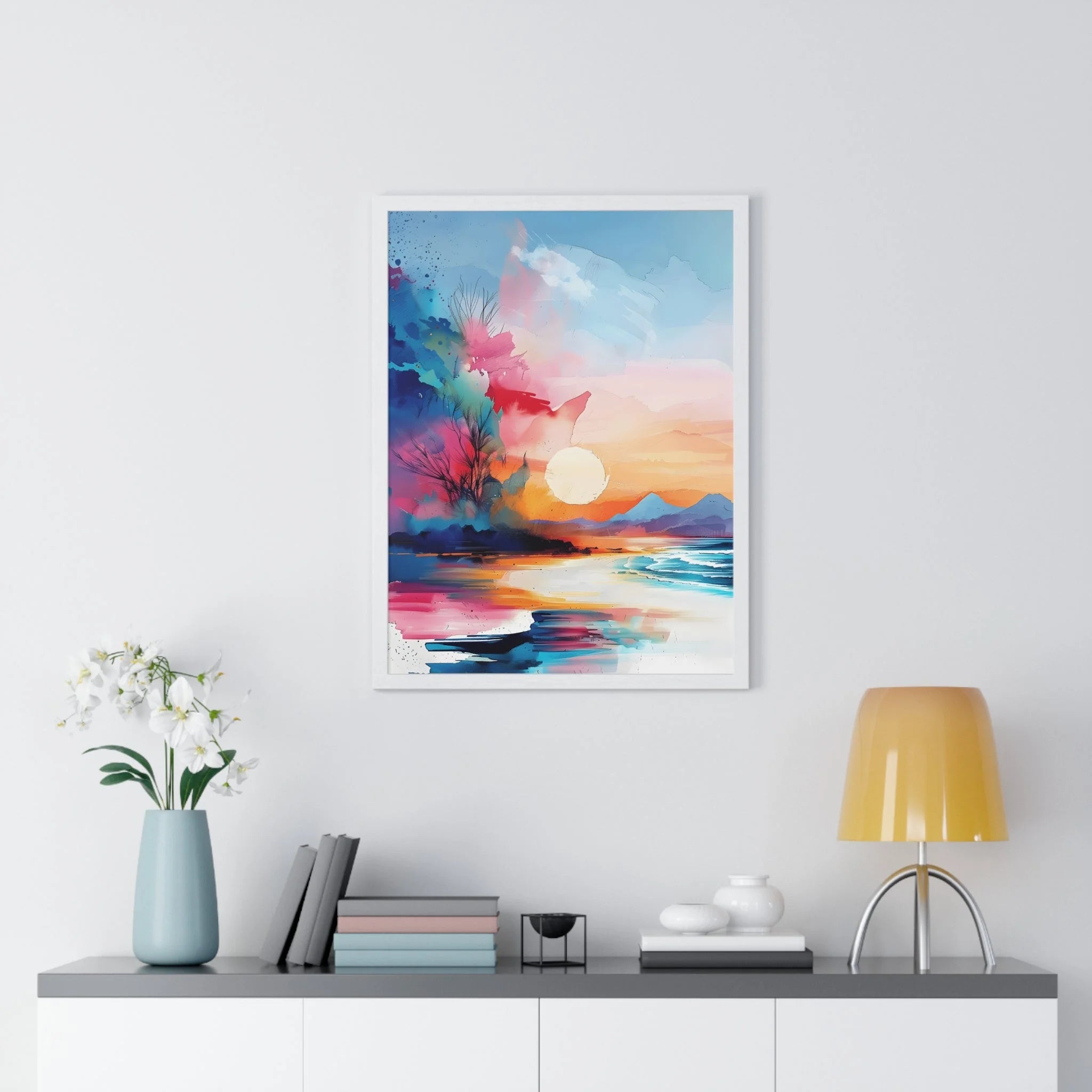 Buy The Best By Artsulli x Color Printify - Vertical Framed Poster - 2025