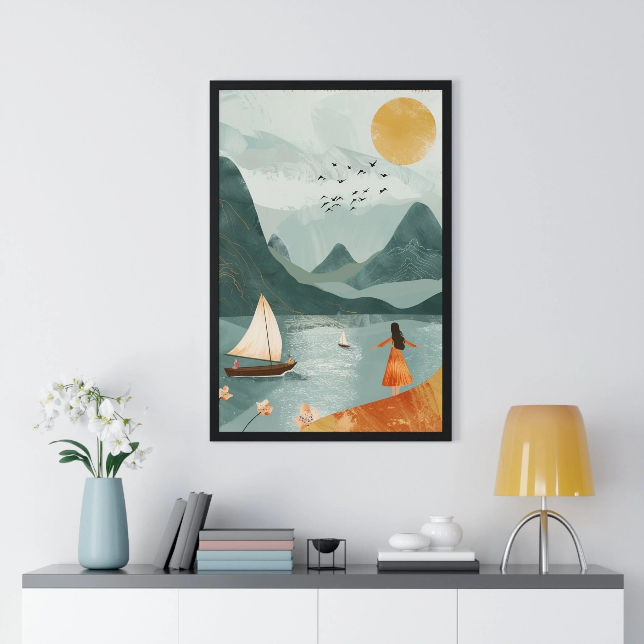 Buy The Best By Artsulli x Color Printify - Vertical Framed Poster - 2025