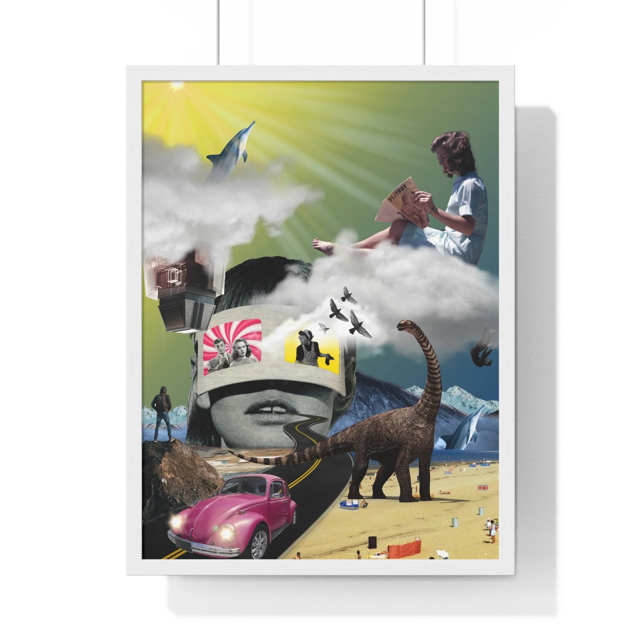 Buy The Best By Artsulli x Color Printify - Vertical Framed Poster - 2025