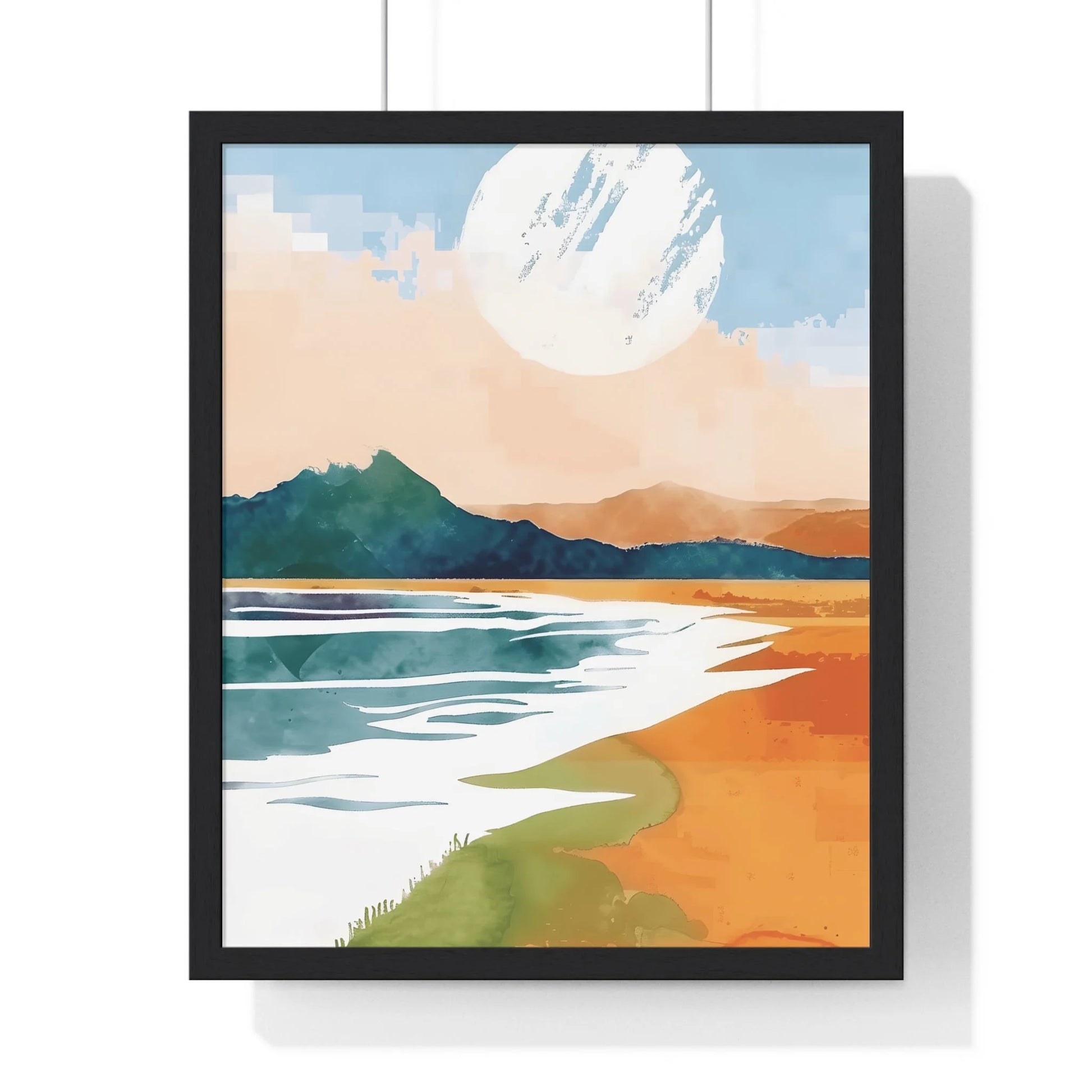 Buy The Best By Artsulli x Color Printify - Vertical Framed Poster - 2025