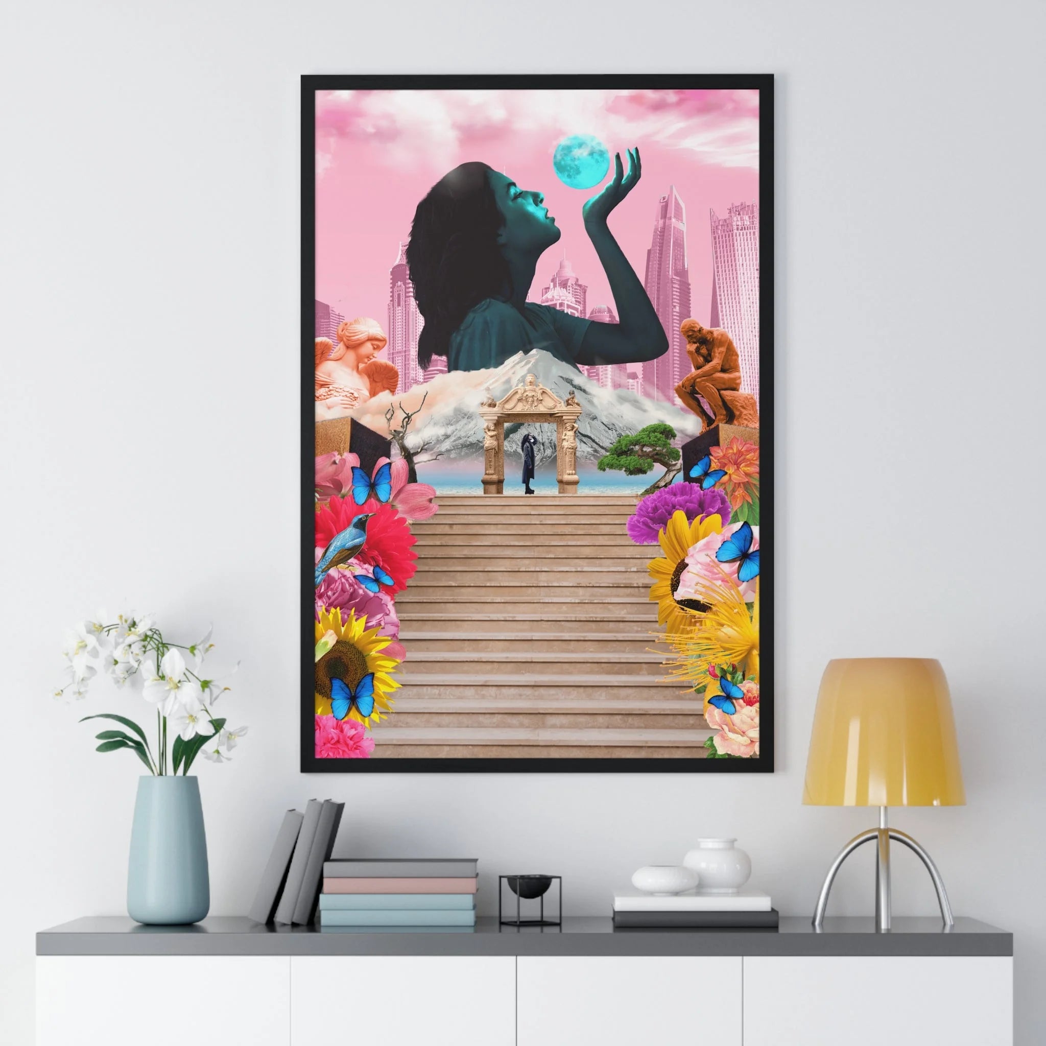 Buy The Best By Artsulli x Color Printify - Vertical Framed Poster - 2025