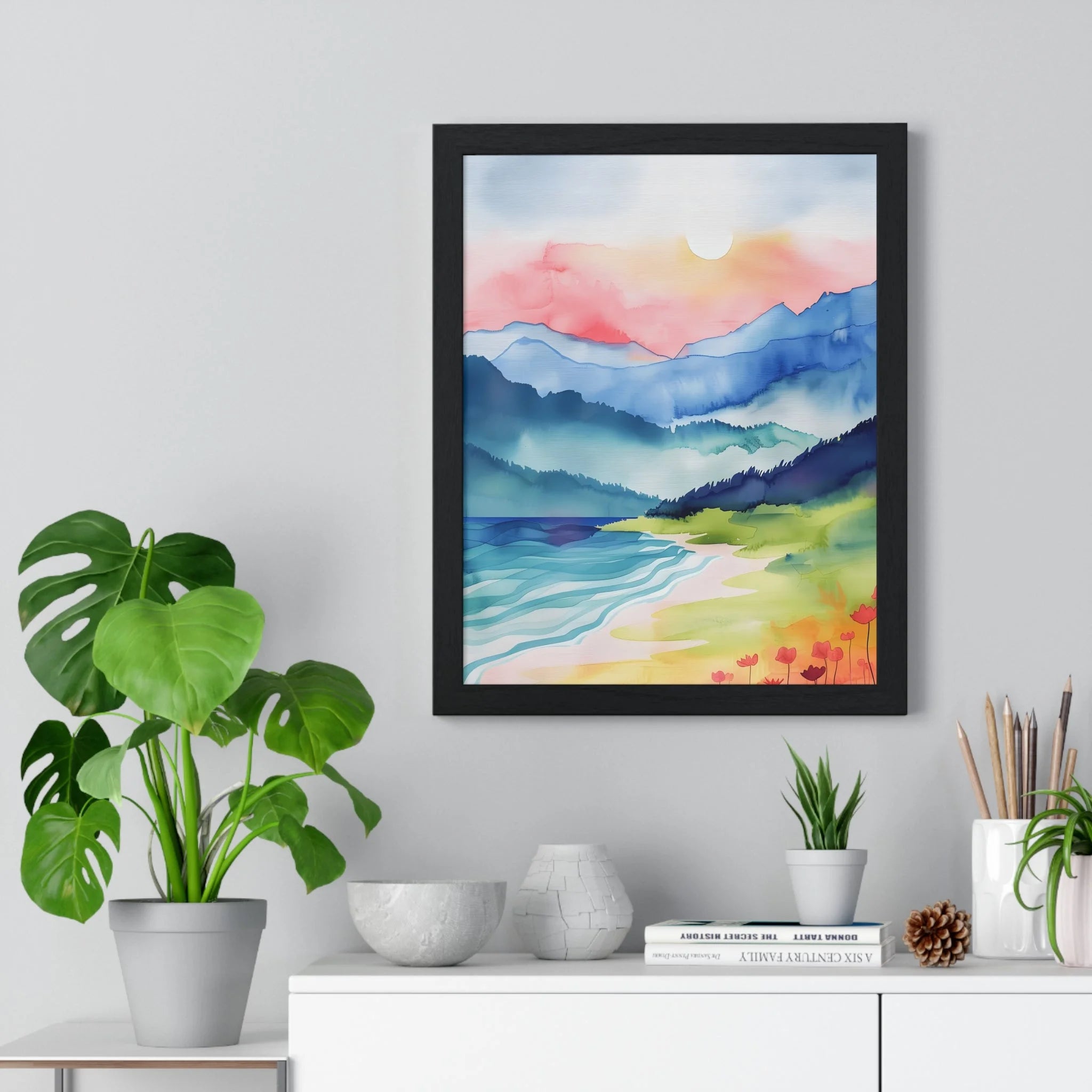 Buy The Best By Artsulli x Color Printify - Vertical Framed Poster - 2025