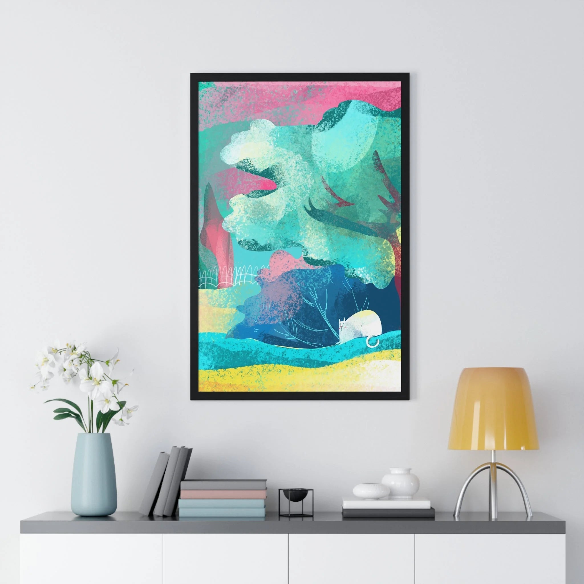 Buy The Best By Artsulli x Color Printify - Vertical Framed Poster - 2025