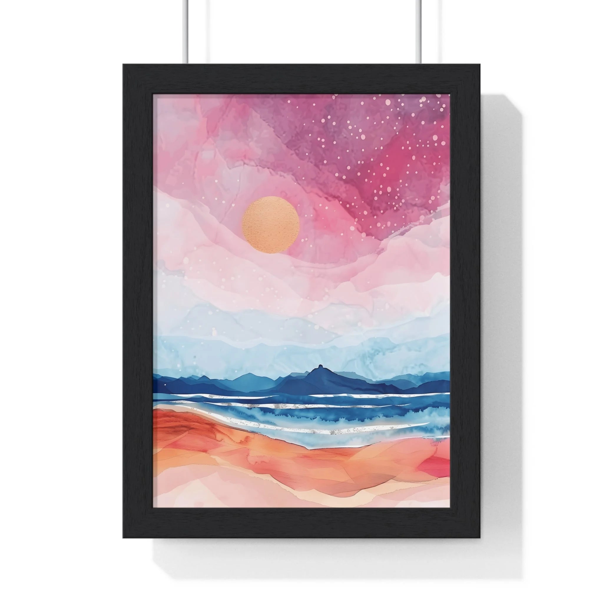 Buy The Best By Artsulli x Color Printify - Vertical Framed Poster - 2025