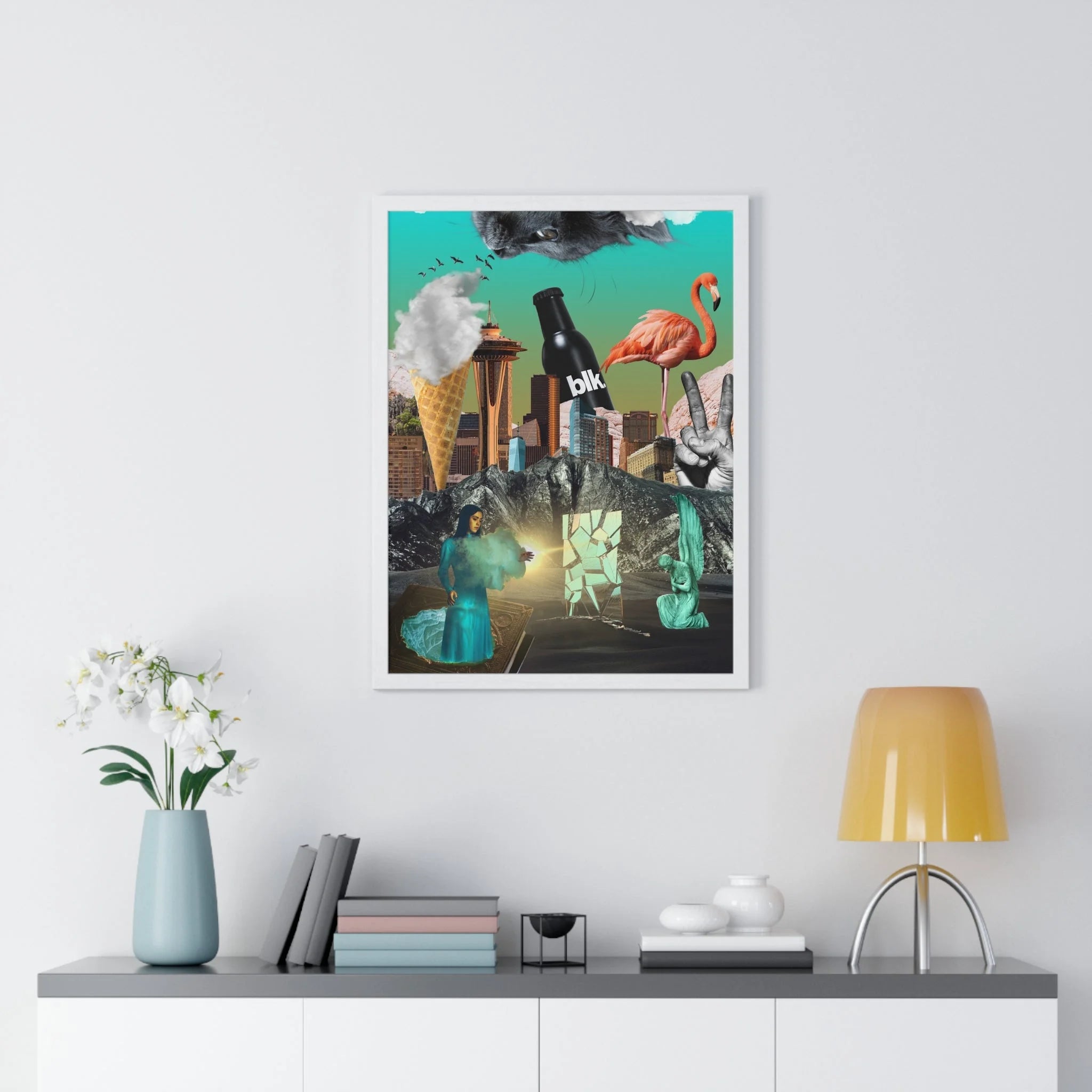 Buy The Best By Artsulli x Color Printify - Vertical Framed Poster - 2025