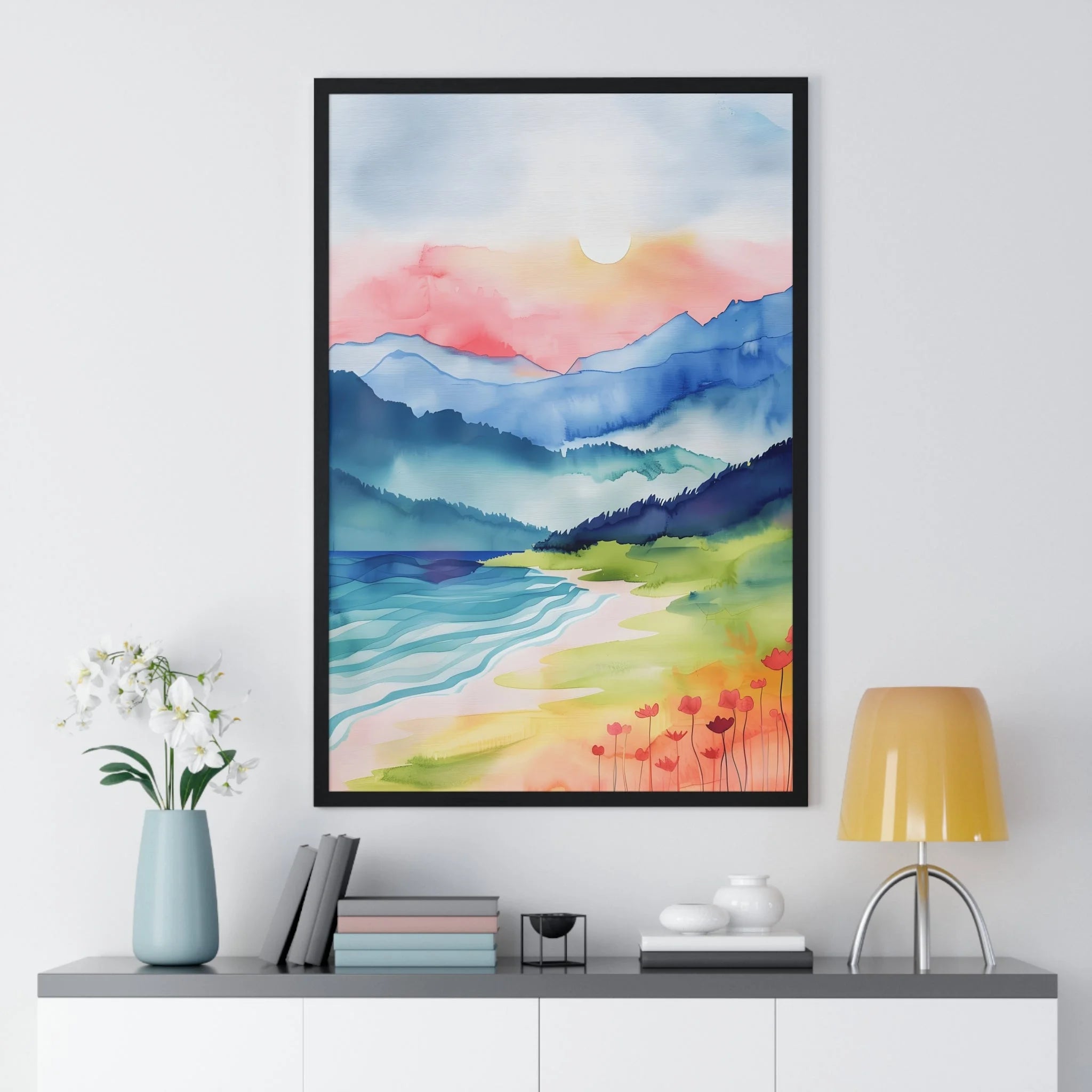 Buy The Best By Artsulli x Color Printify - Vertical Framed Poster - 2025